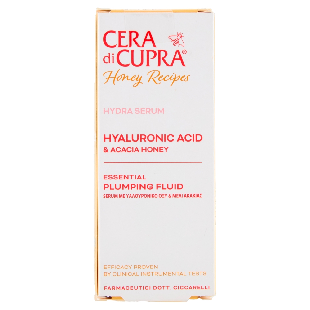 Cera di Cupra Ricette di Miele Hydra Serum Fluido Essenziale Rimpolpante 30 ml